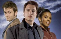 The Doctor, Captain Jack and Martha